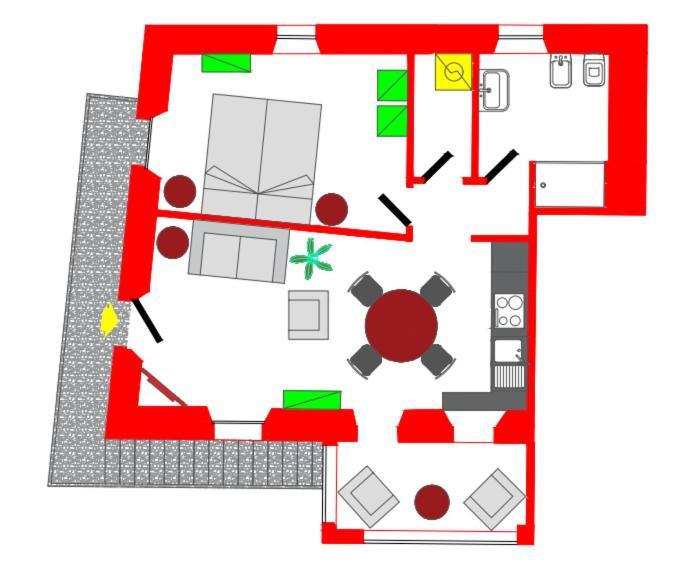 Casa Di Sant'Anselmo Aosta - Il Parco Apartment Luaran gambar